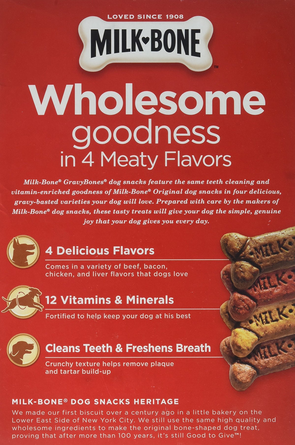 Milk Bone Gravy Bones Small Dog Snacks 19 Oz