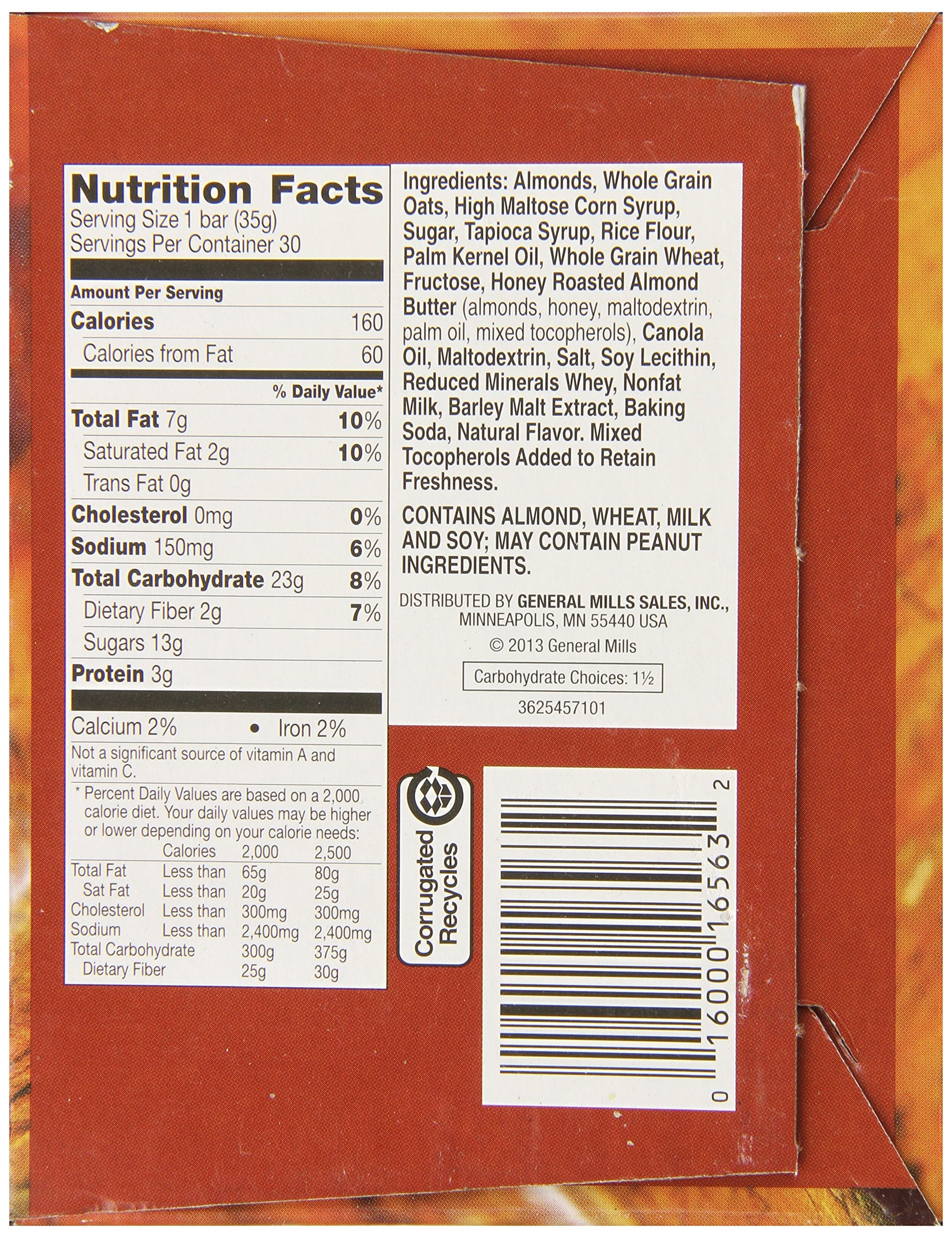 Nature Valley Sweet and Salty Nut Almond Granola Bars, 36 Count