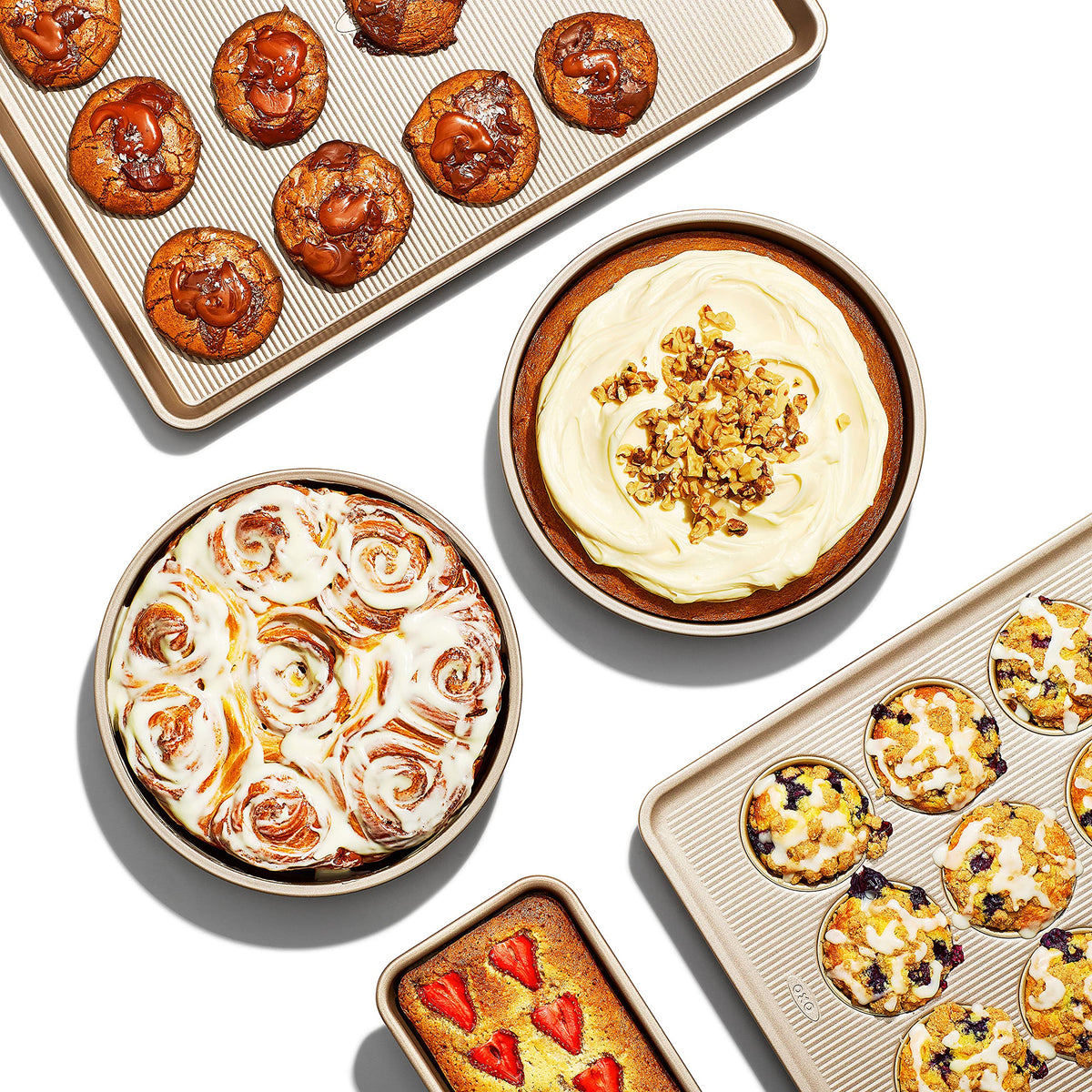 OXO Good Grips Non-Stick Pro 5-Piece Baking Pan Set