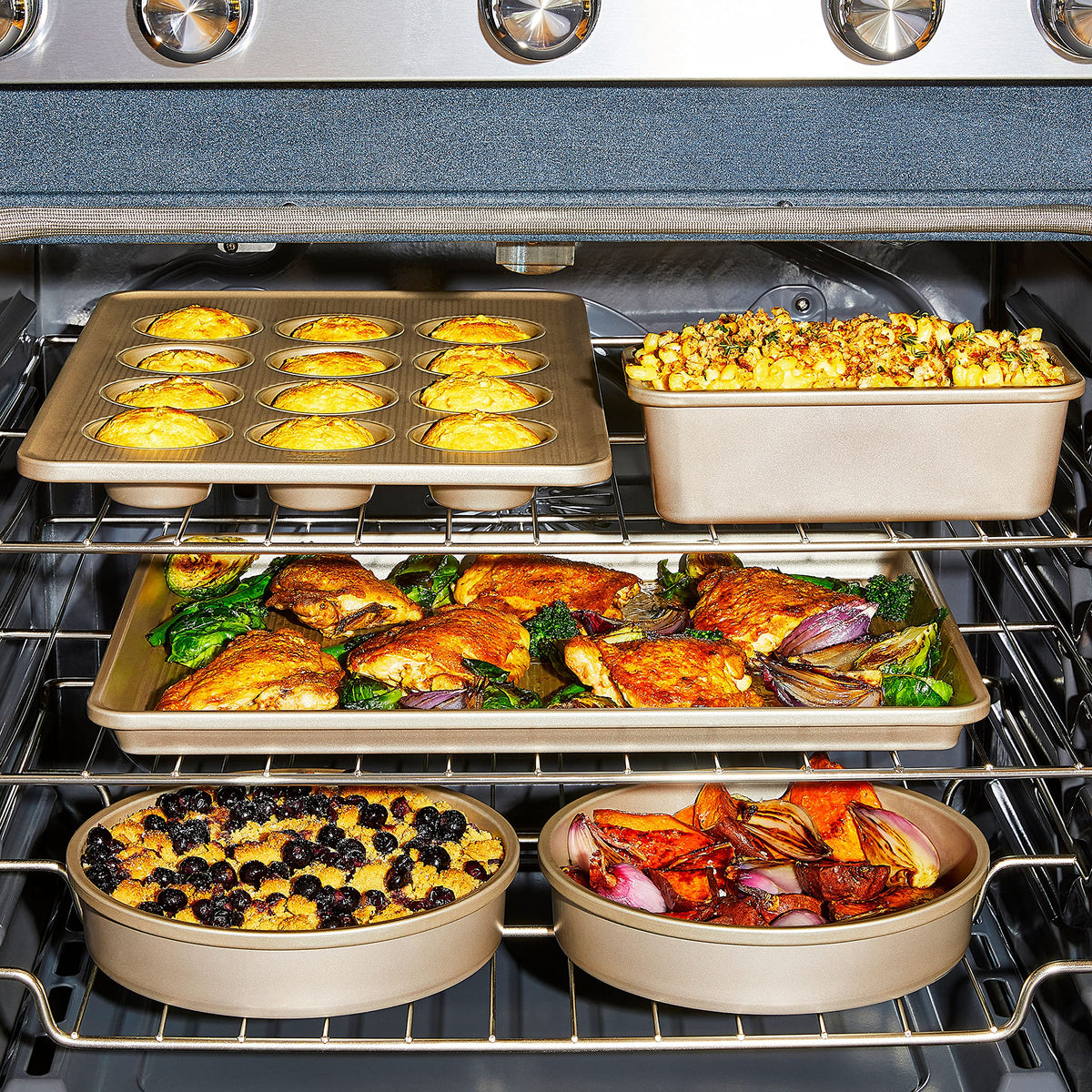OXO Good Grips Non-Stick Pro 5-Piece Baking Pan Set