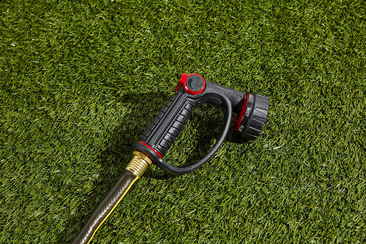 Orbit 58993 7-Pattern Watering Nozzle with Thumb Control, Black