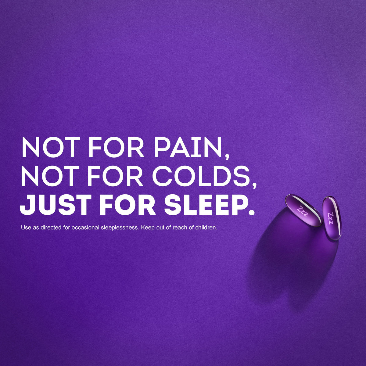 Vicks ZzzQuil Nighttime Sleep-Aid Liquicaps 24 Count