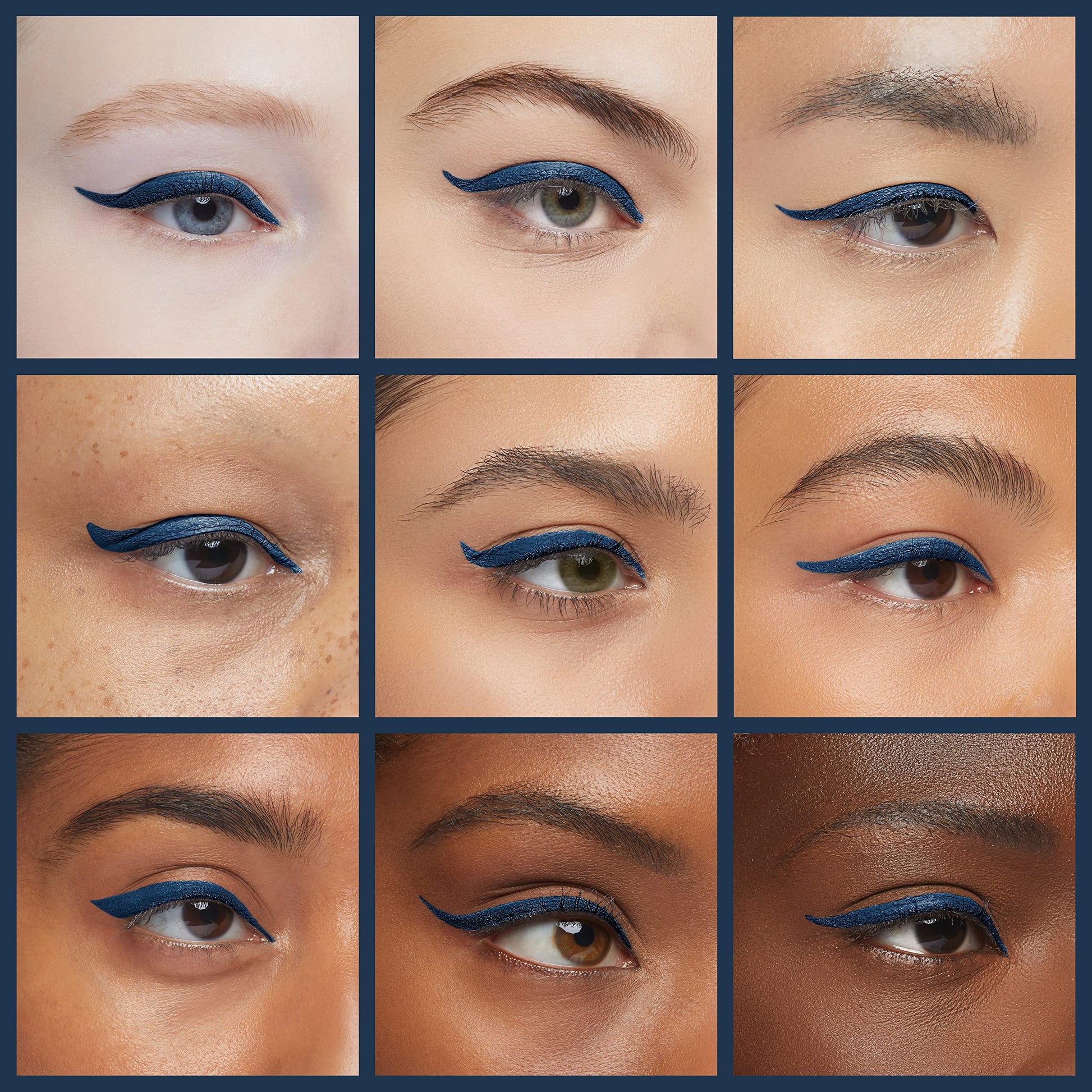Lâ€™OrÃ©al Paris Cosmetics Paris Makeup Infallible Grip Precision Felt Eyeliner, Smudge Resistant, Long Lasting Waterproof Eyeliner, Blue, Blue, 0.03 fl oz