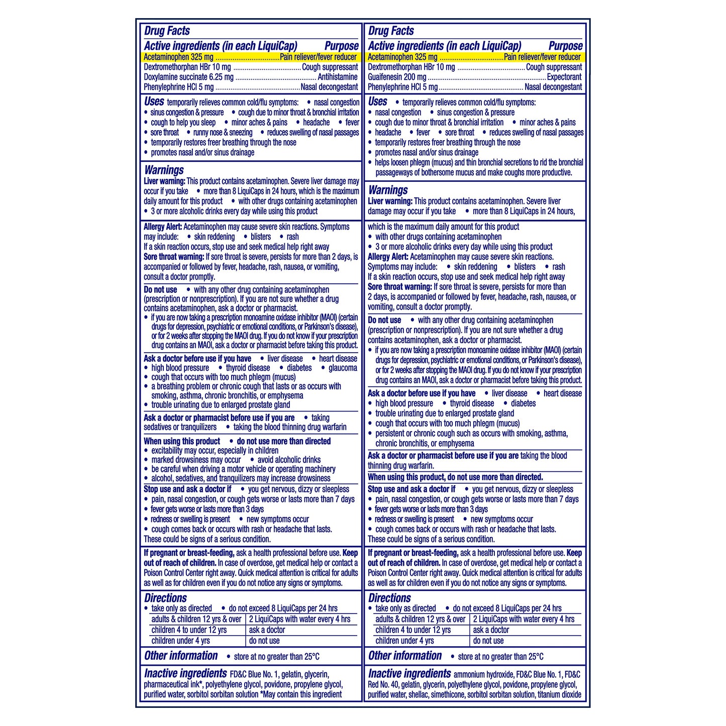 Vicks DayQuil & Nyquil Severe Cold, Flu & Congestion Medicine, 24 Count