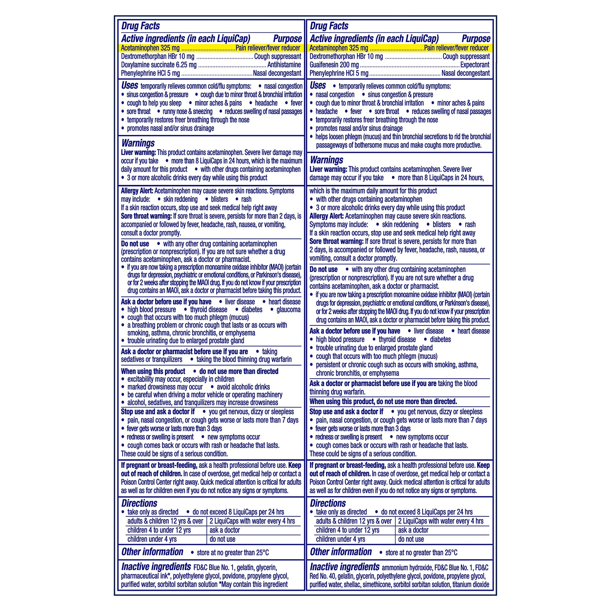 Vicks DayQuil & Nyquil Severe Cold, Flu & Congestion Medicine, 24 Count