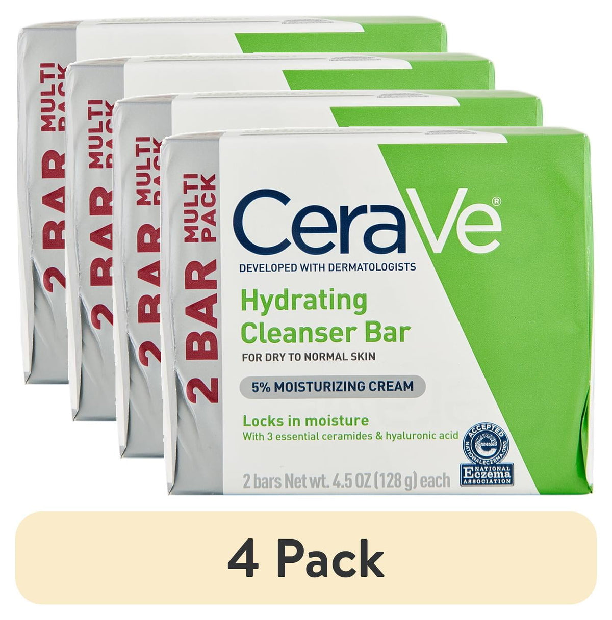 Cerave Hydrate Cleans Bar 4.5 oz product image 1