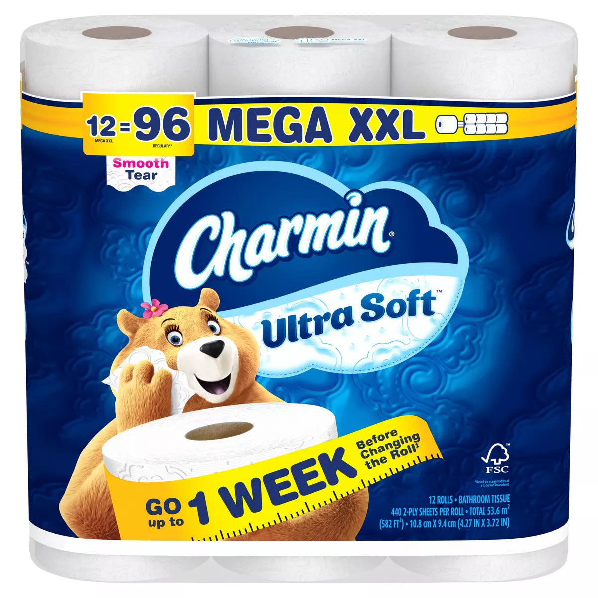 Charmin U/soft T/p 12mega 224 ct product image 1