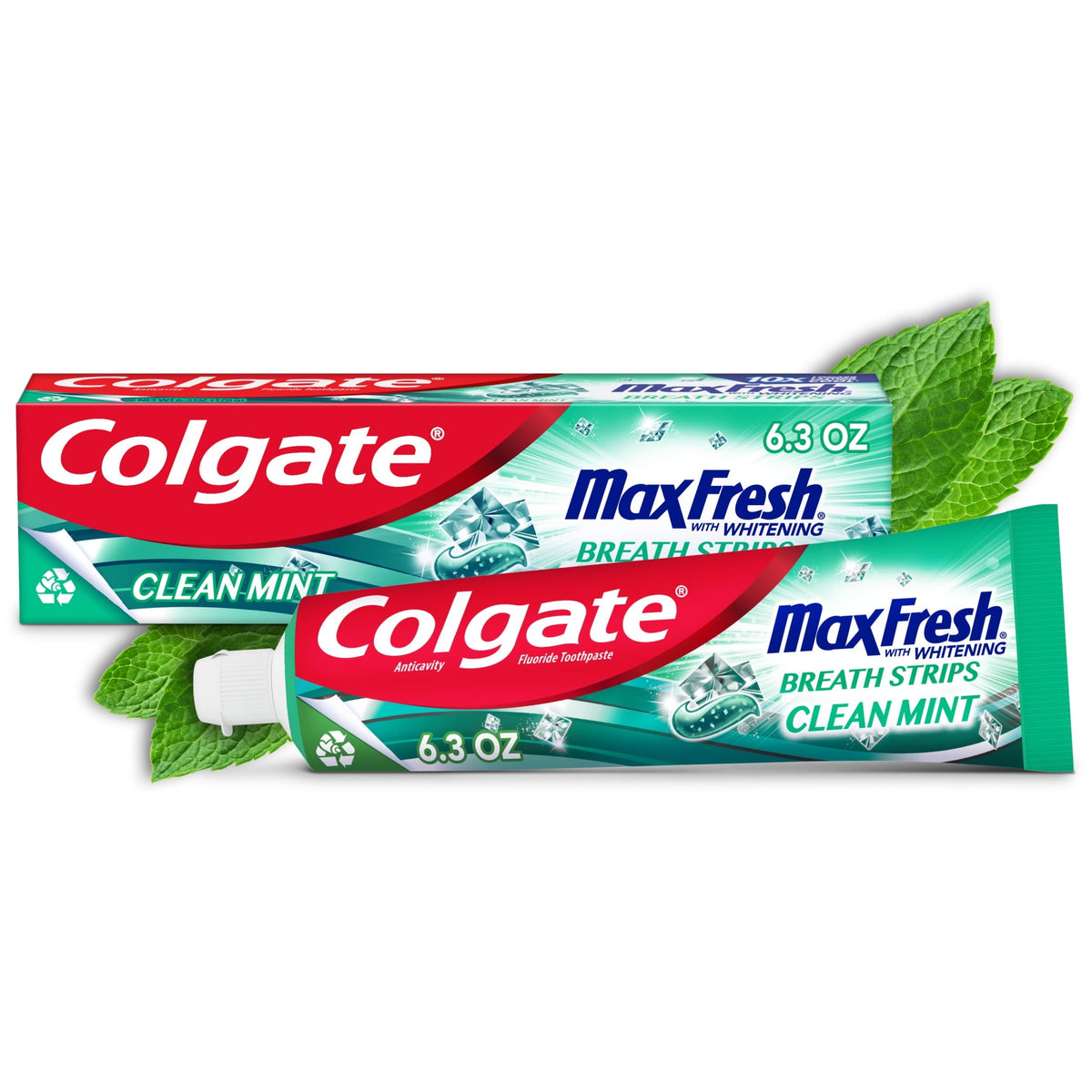 Colgate 6.3 oz Max Fresh Clean Mint product image 1