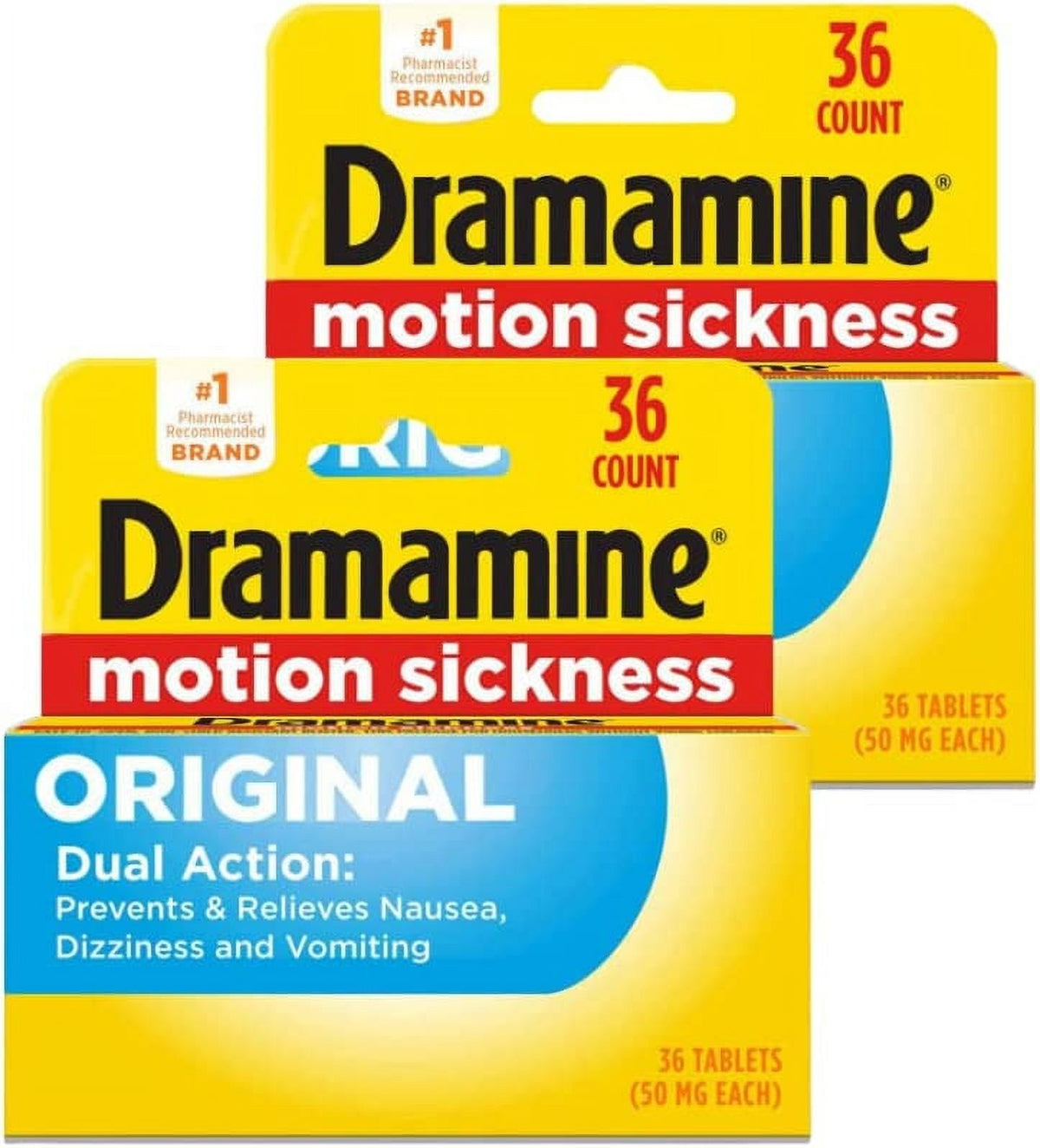 Dramamine Tabs 36 ct Original product image 1