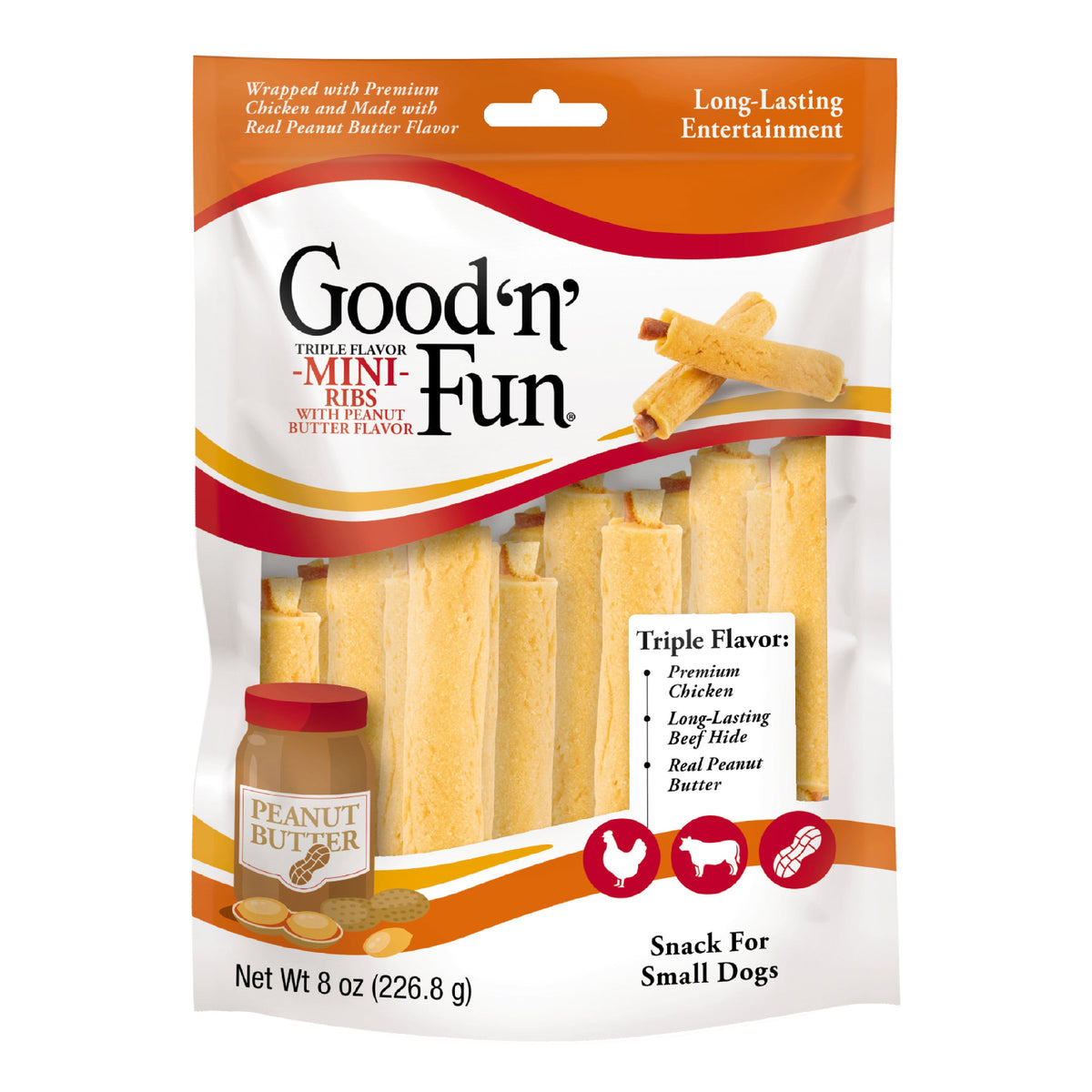 Good & Fun 3 Flvr Chew 7 pk Mini product image 1