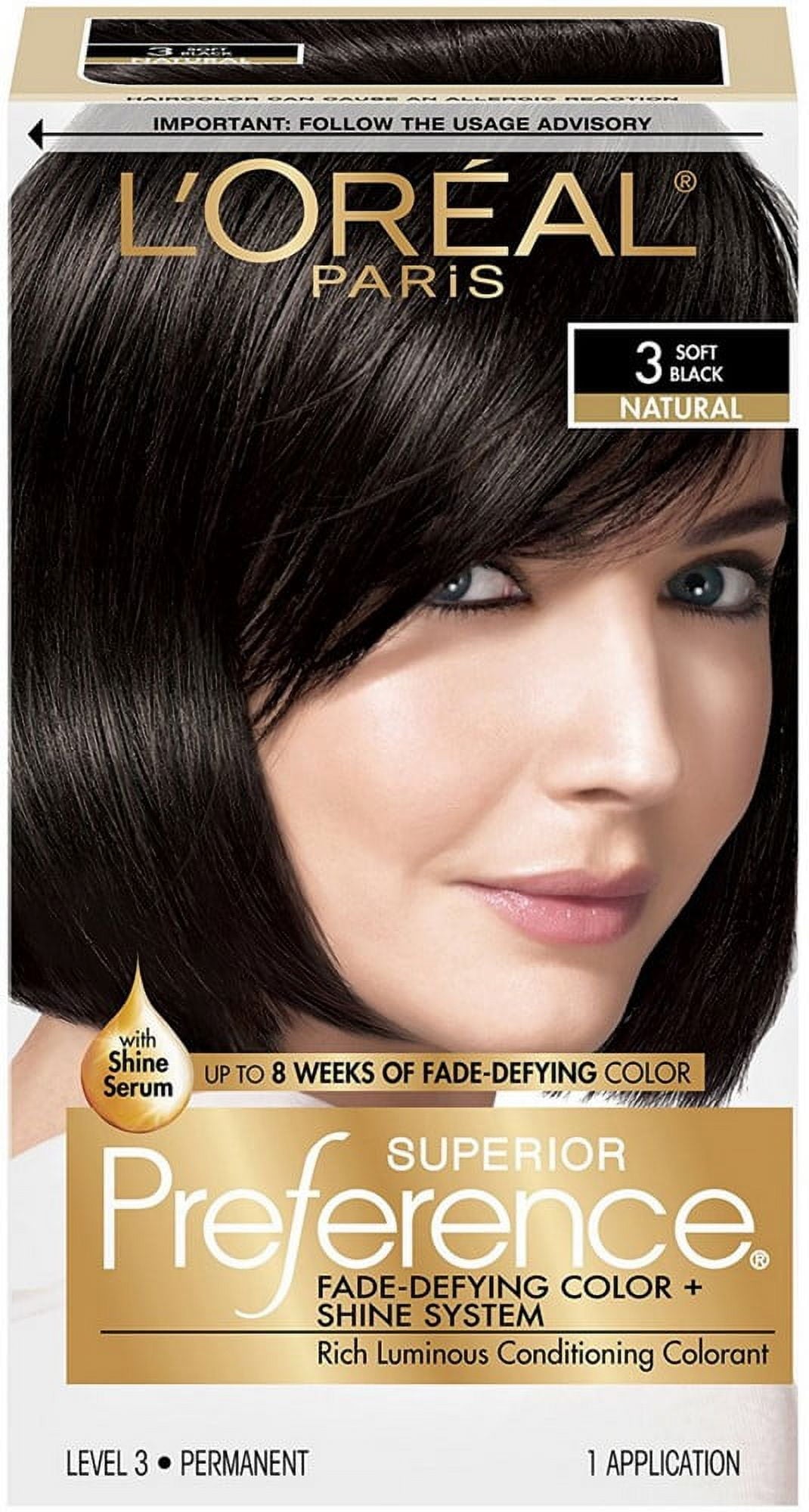 L'Oreal Preference #3 Soft Black product image 1