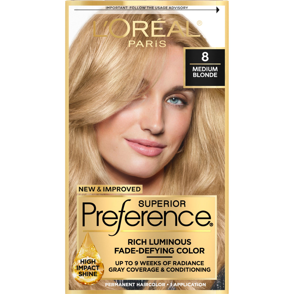 L'Oreal Preference #8-1/2a Champ/blond product image 1