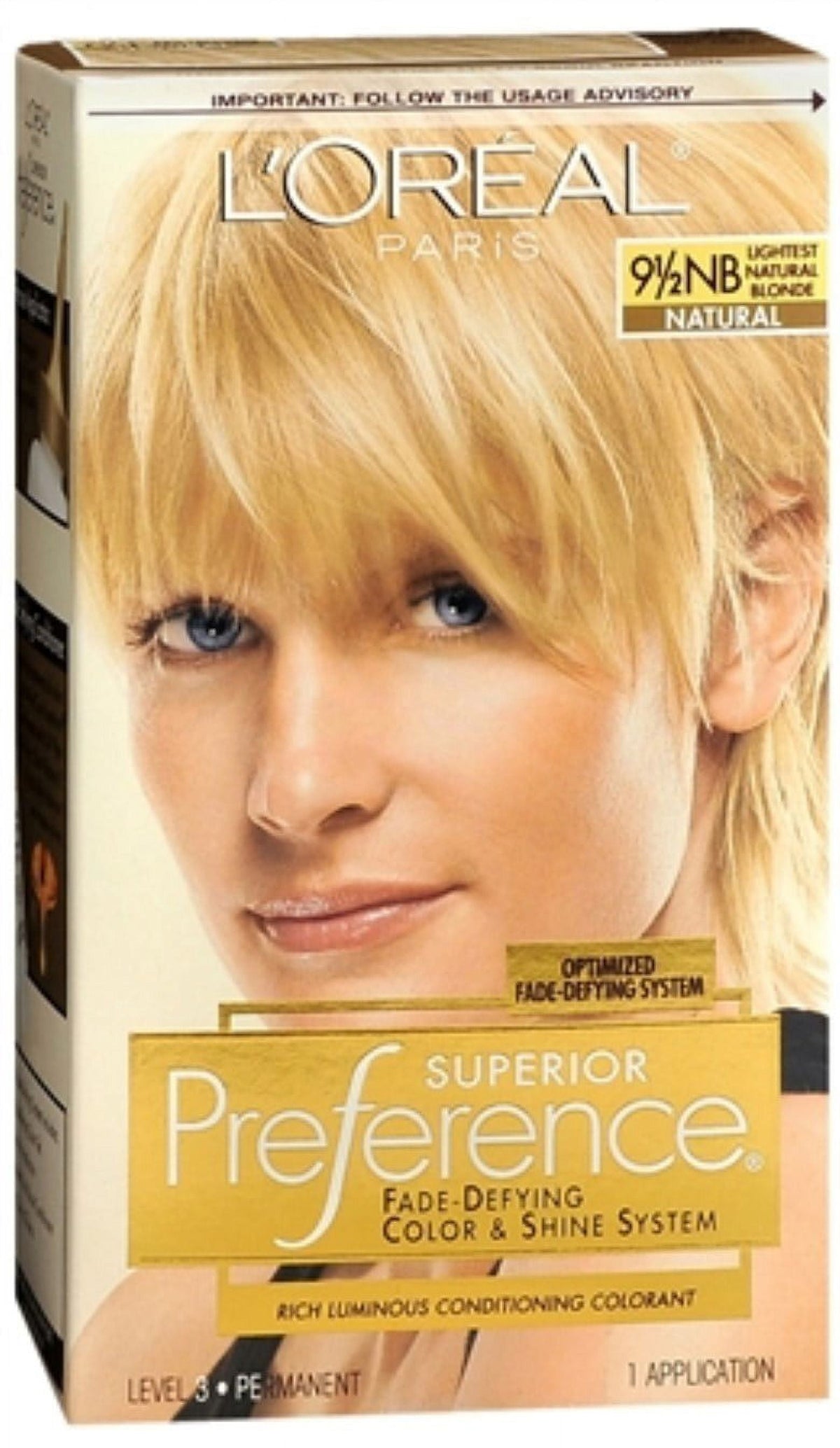 L'Oreal Preference #9-1/2nb Ltst Nat BL product image 1