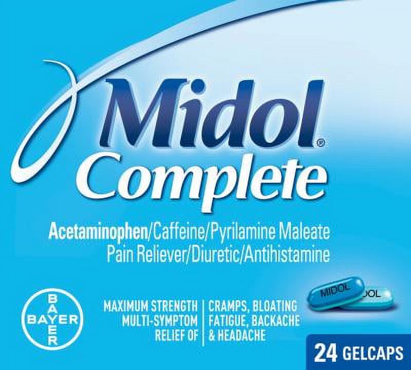Midol Max Strength Gelcap 24's product image 1