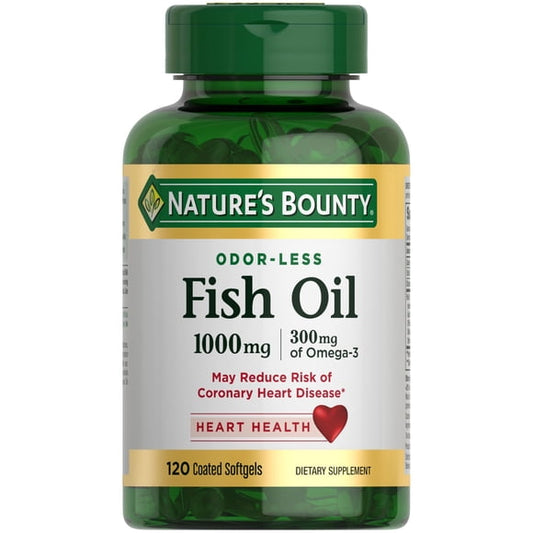 Nature's Bounty Fish Oil 1000 MG 120 ct product image 1