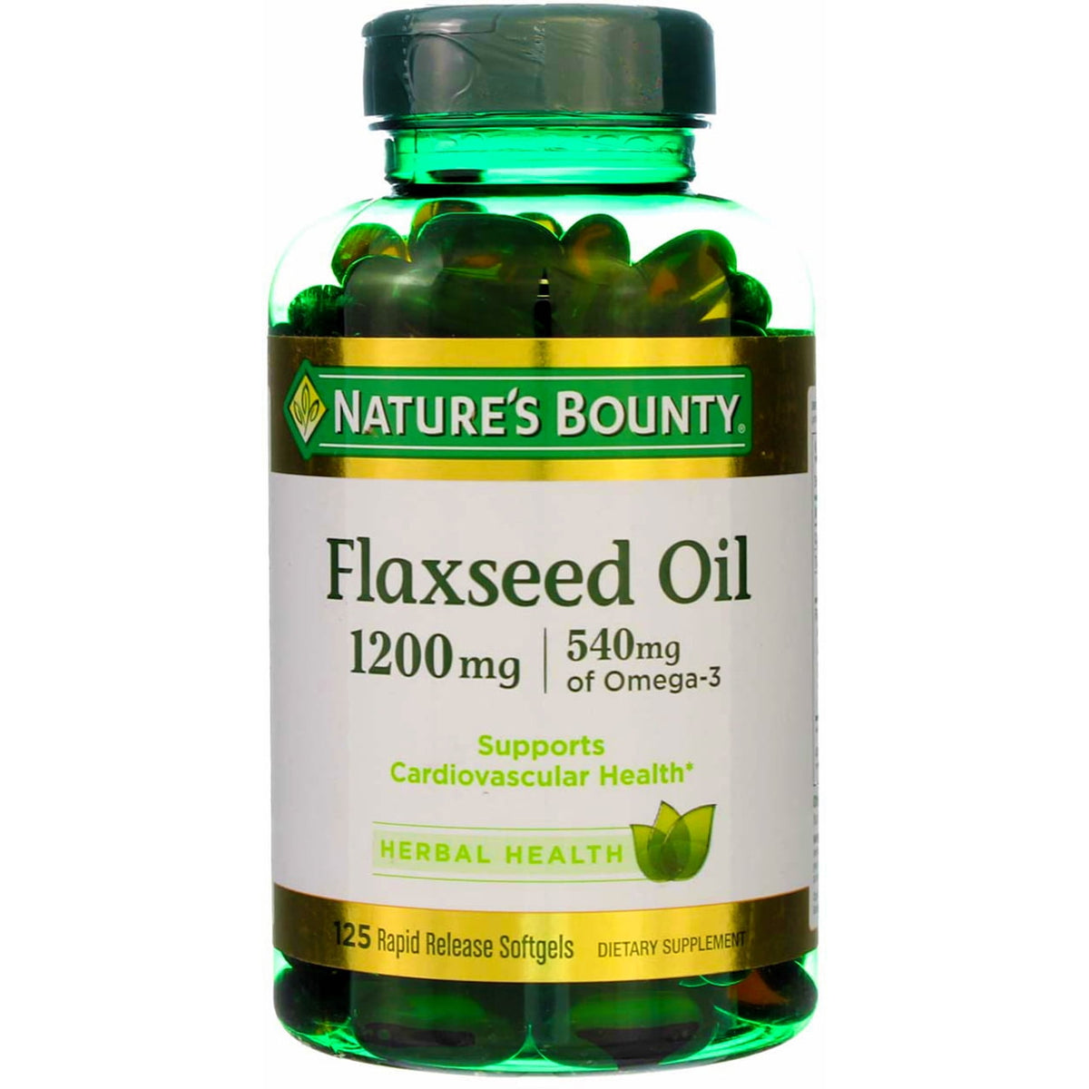 N/bnty Flax Oil 1200mg 100s+25 product image 1