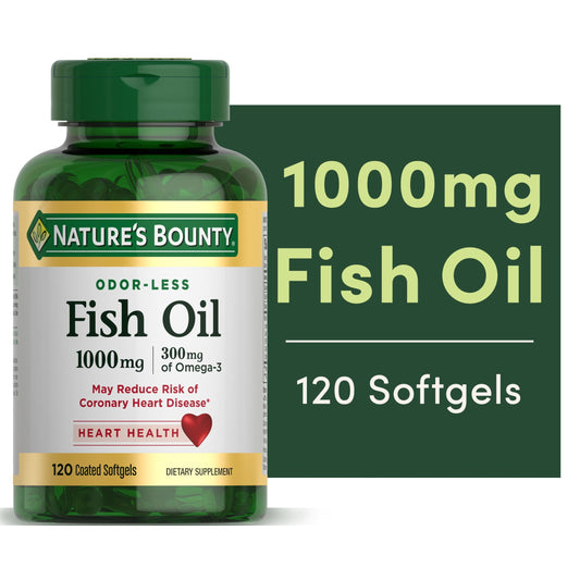 Nature's Bounty # 3822 F/oil 1000mg 120+25 product image 1