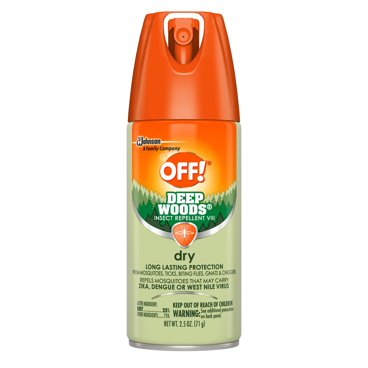 Off Deep Woods Dry 2.5 oz product image 1