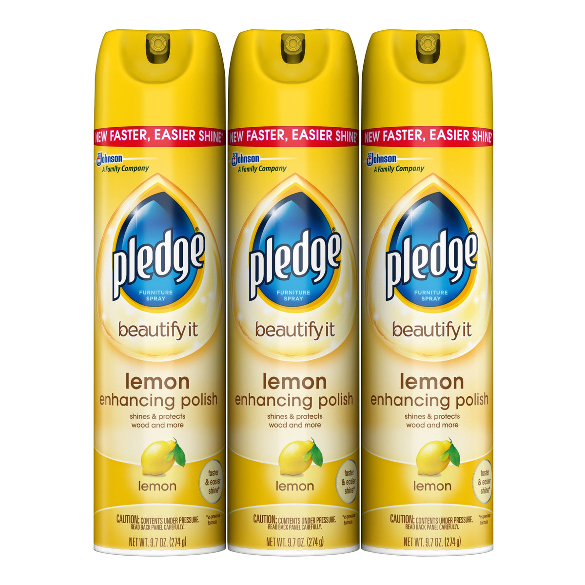 Pledge Lemon 9.7 oz product image 1