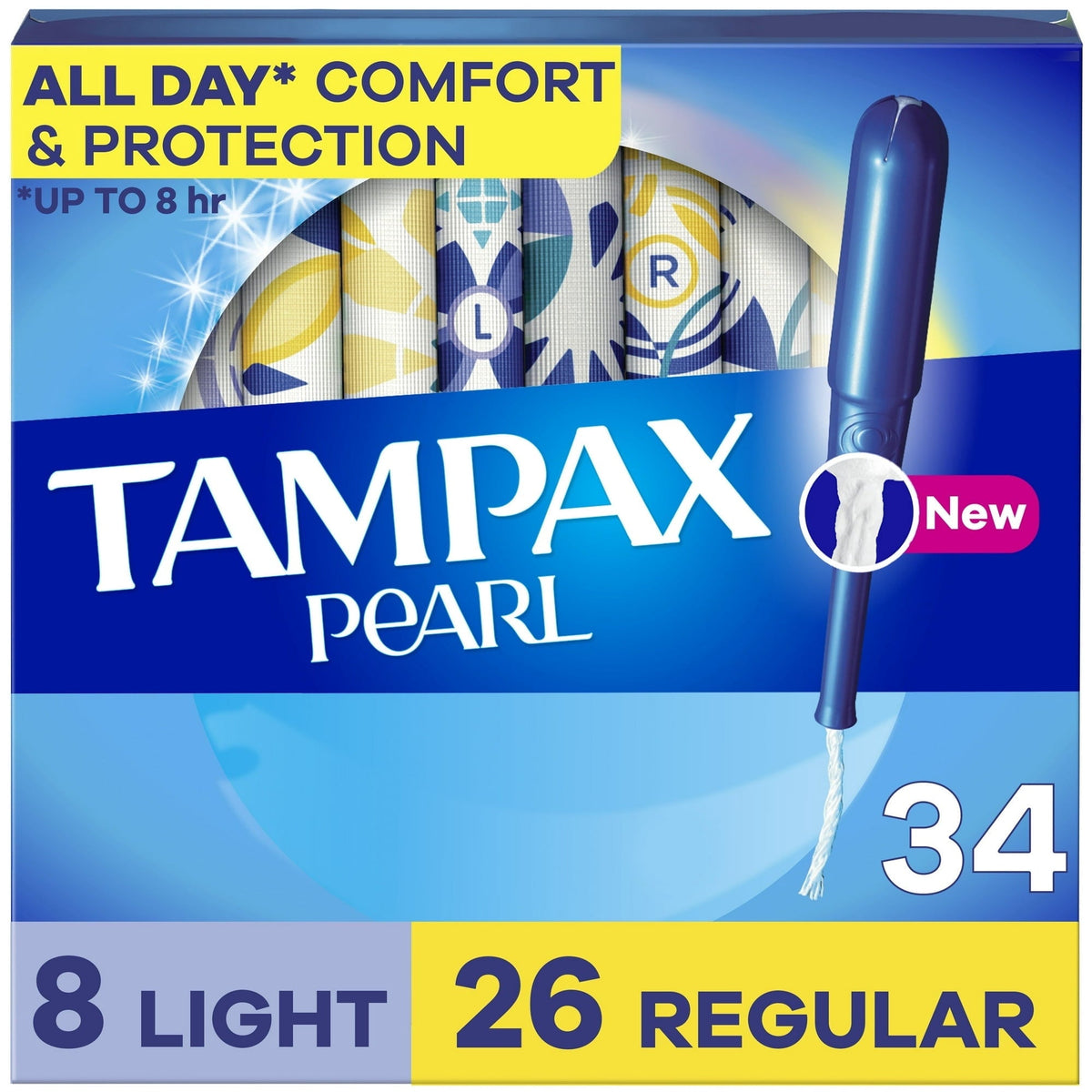 Tampax Pearl 34 ct Duo Uns L/r2x product image 1