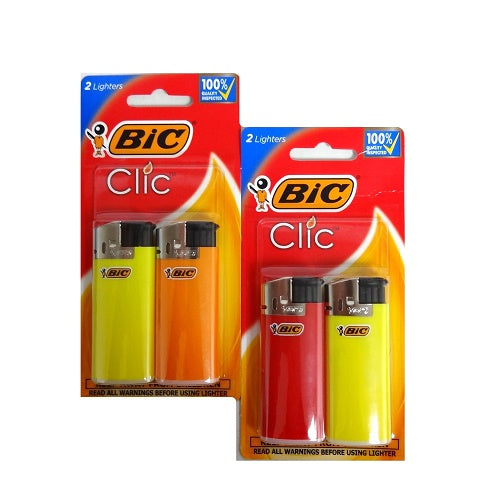Bic-lighter Mini Clic 2 Pack product image 1