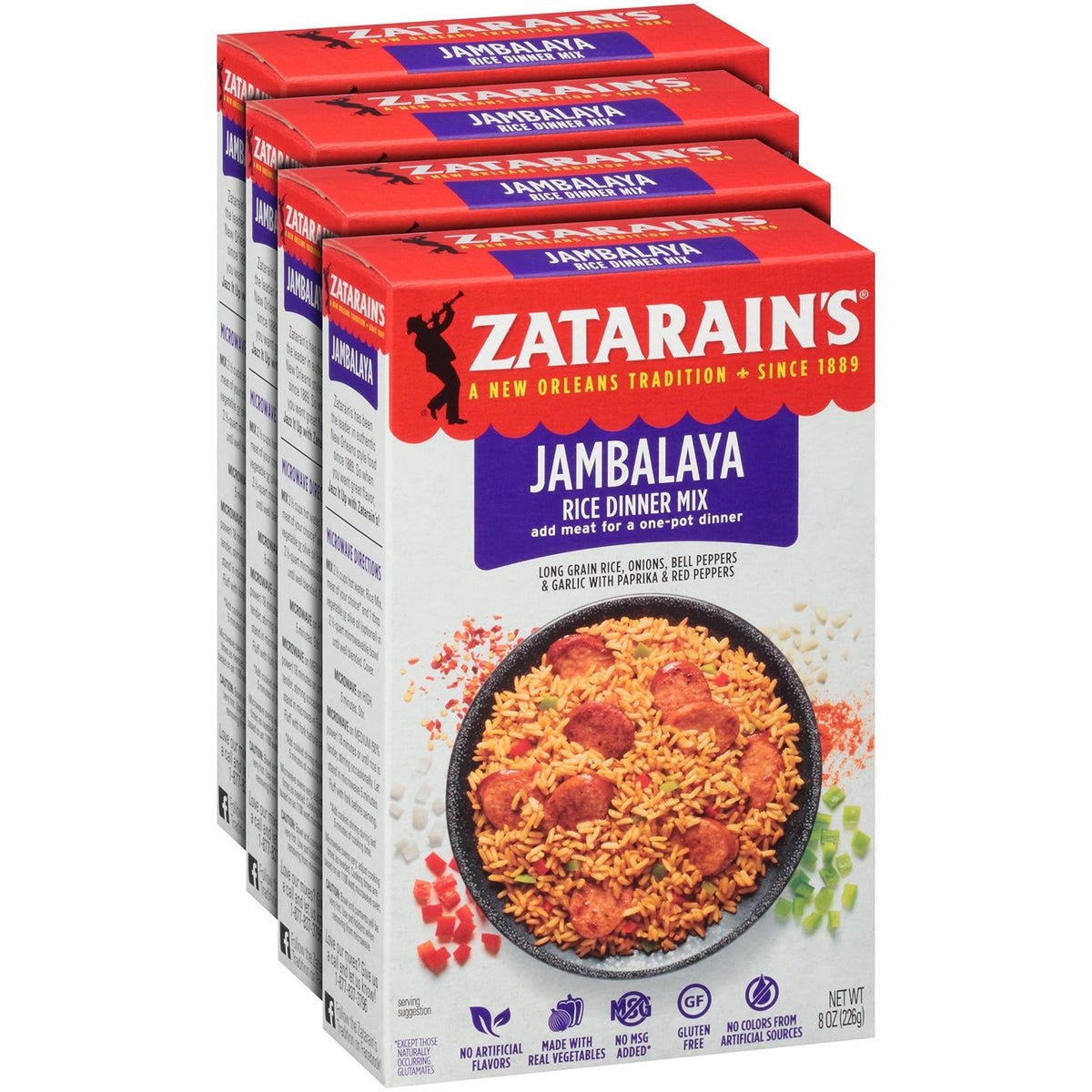 Zatarains Jambalaya Rice Mix 8 oz product image 1