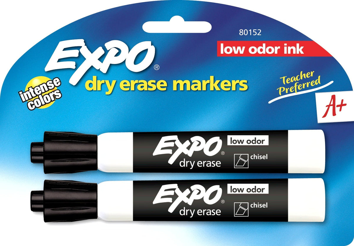 Expo Marker Chisel Black 2 ct product image 1