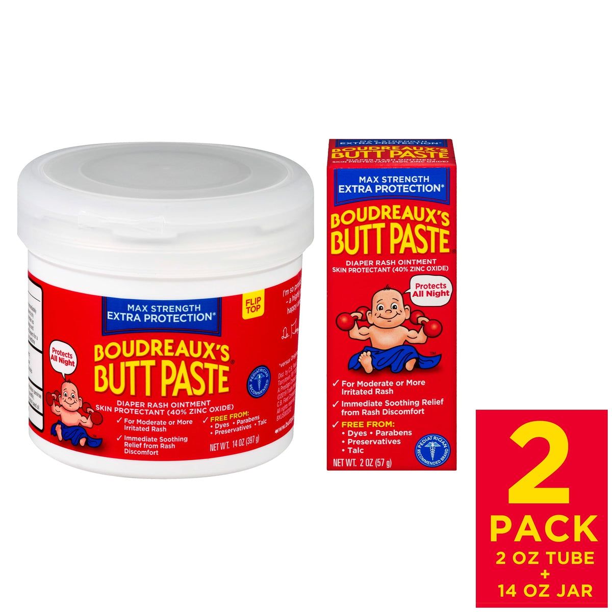 Butt Paste 2 oz Max Strength product image 1