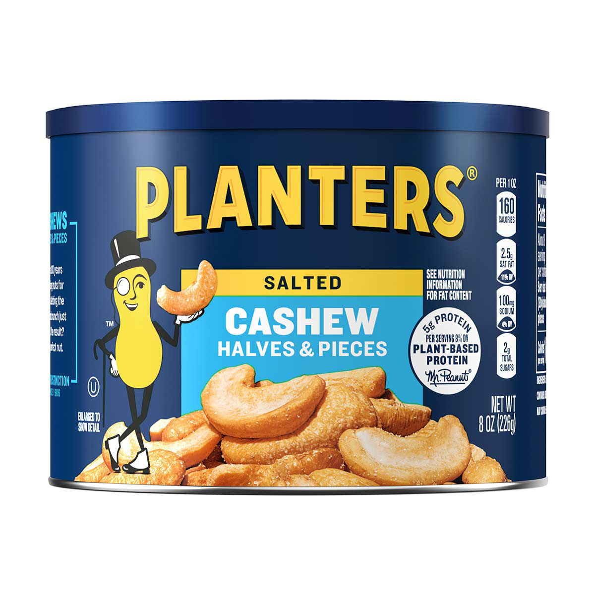 Planters Cashew Halves 8 oz product image 1