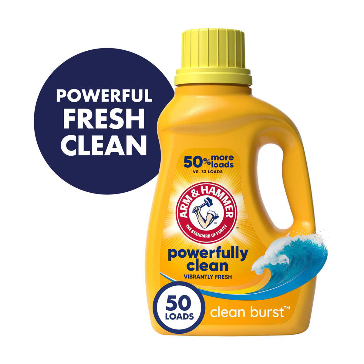 Arm & Hammer Liquid Detergent 50z/50lds Clean Burqq product image 1