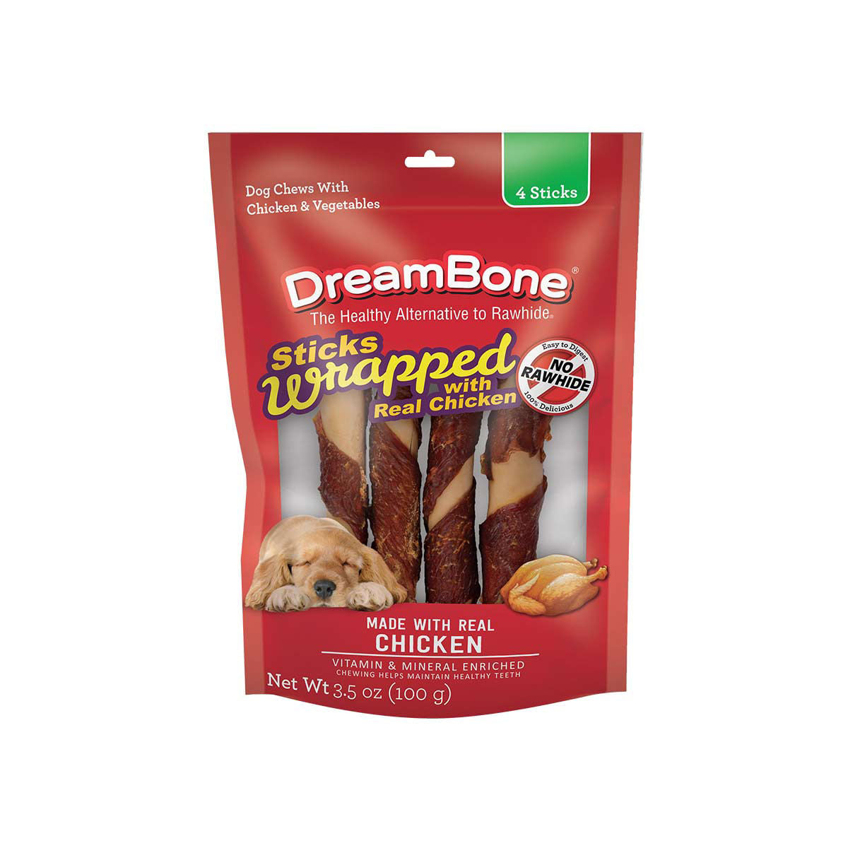 Dreambones Pork/bf/chkn Stk 4 oz product image 1