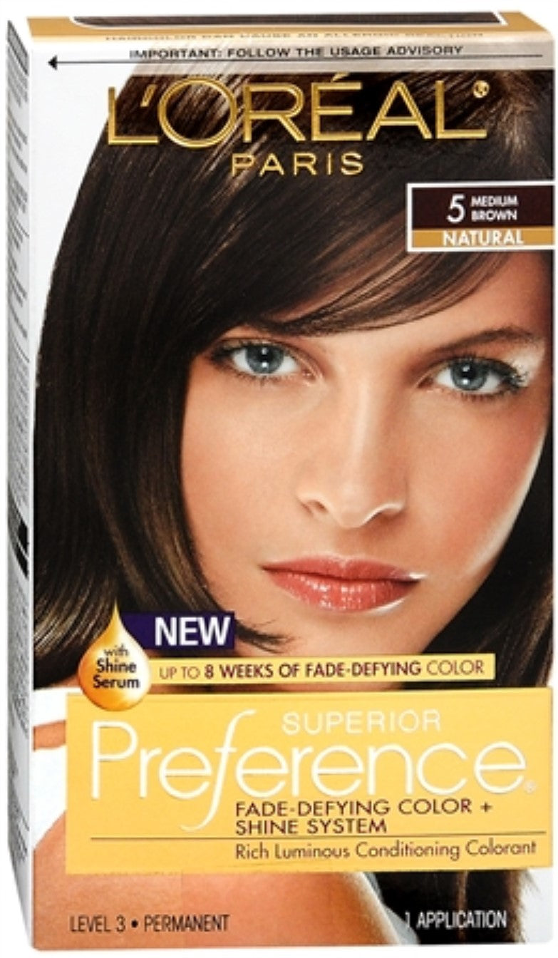 L'Oreal Preference #5 Med. Brown product image 1